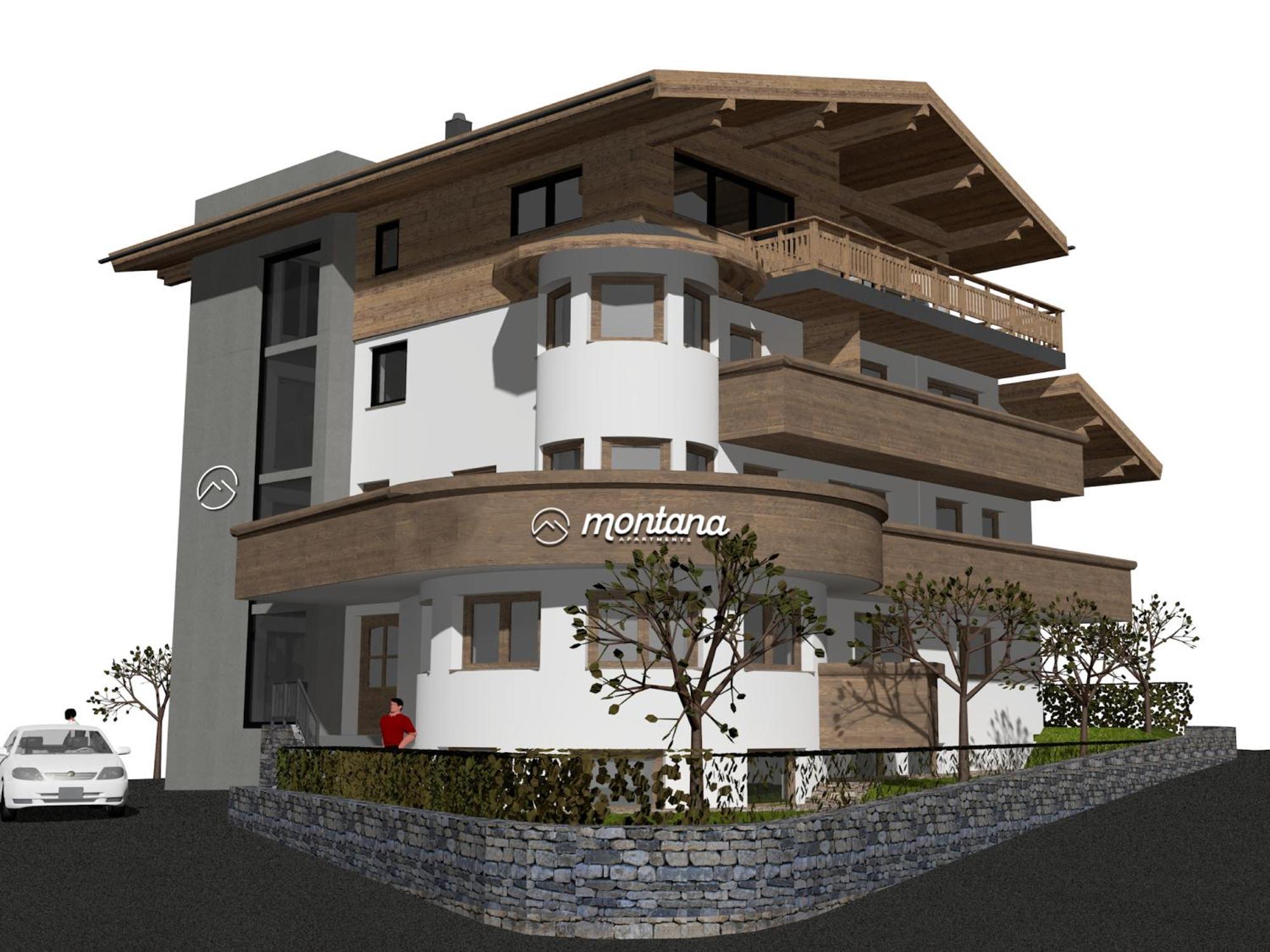 Montana Apartments Майрхофен Экстерьер фото